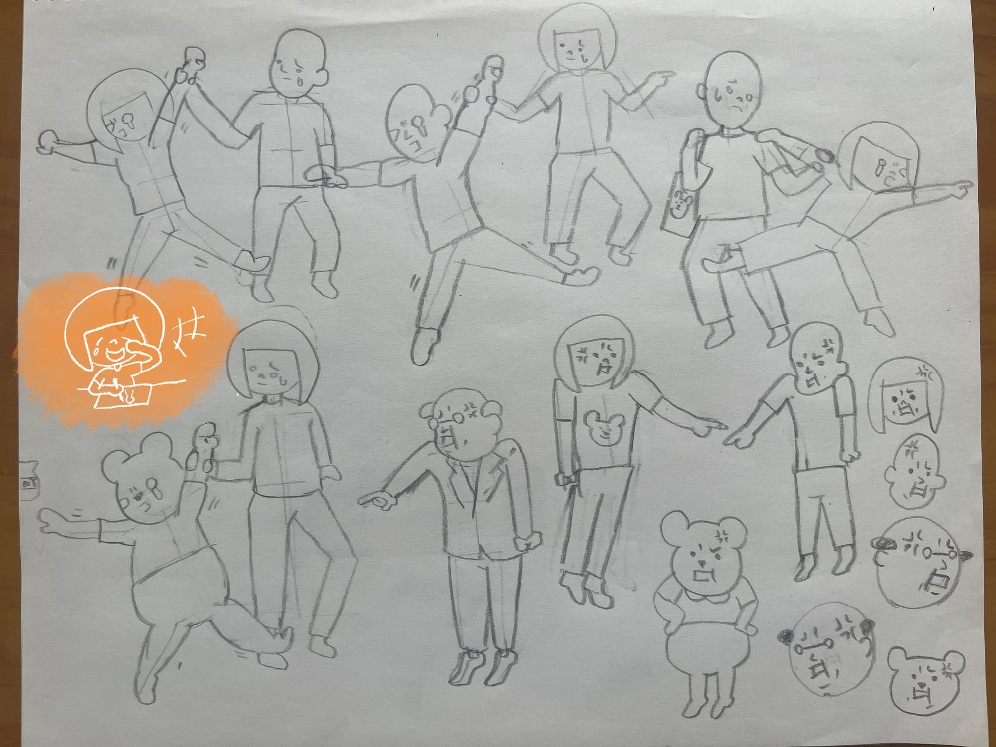 Drawing Practice: Full-Body Protest