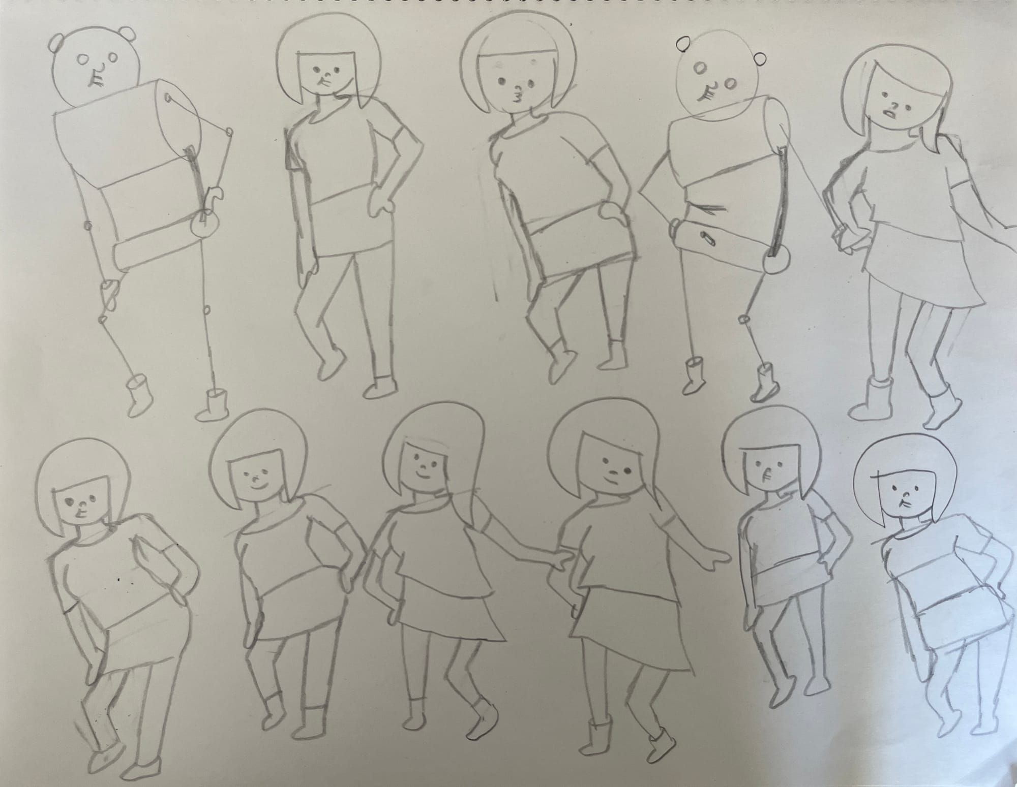 Leaning Poses and Accidental Sass on Labor Day