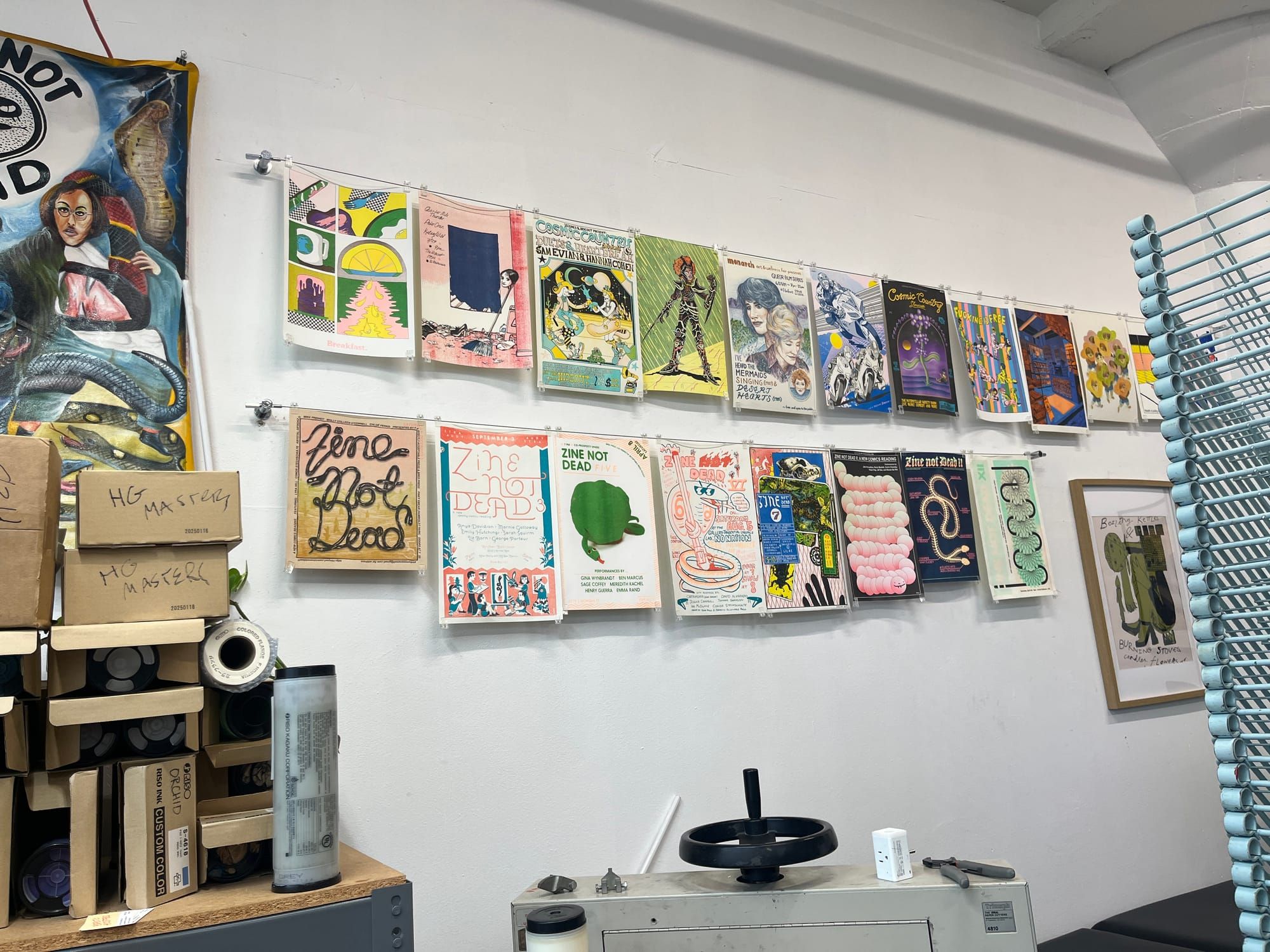 A Studio Visit with Perfectly Acceptable Press