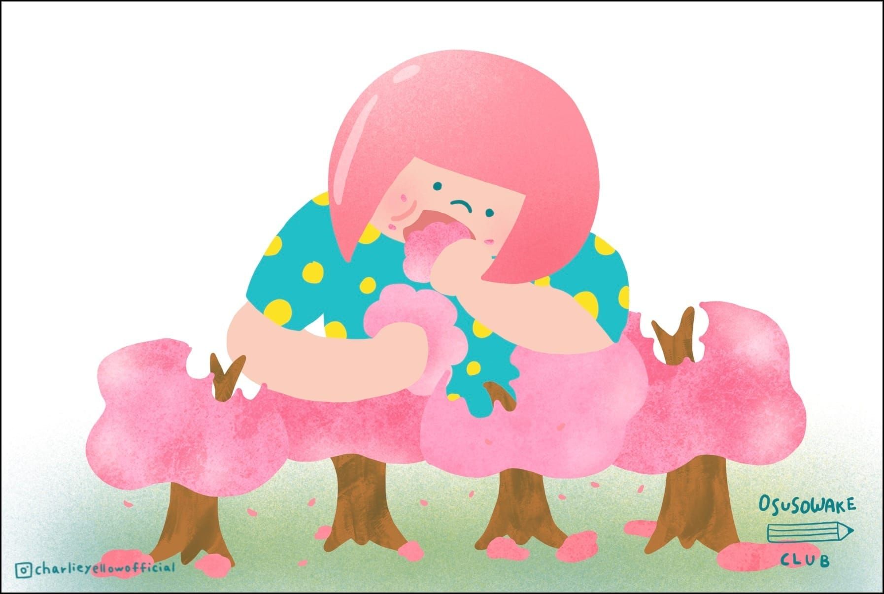 Spring Osusowake Club 2026 – Final Illustration Concept