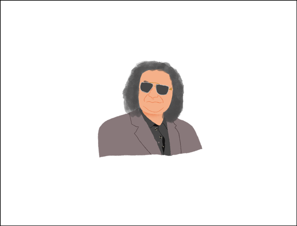 Gene Simmons and His Wild, Wonderful Hair