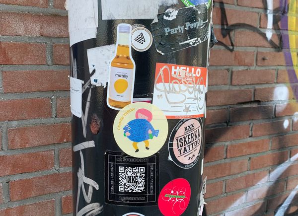 Street Art Forage in Amsterdam – Sticker Edition