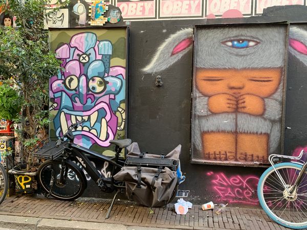 Gravenstraat, the Tiny Street Full of Big Art