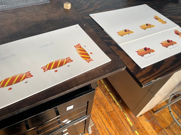 Halloween Risograph Printing Day at Spudnik Press