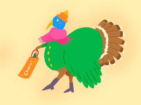 Happy Thanksgiving from Charlie Yellow!