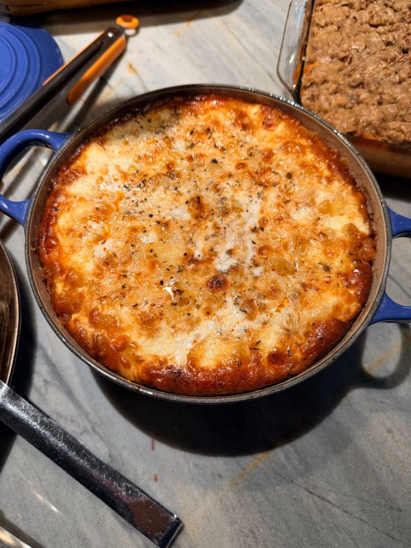 Homemade Mac & Cheese for Thanksgiving