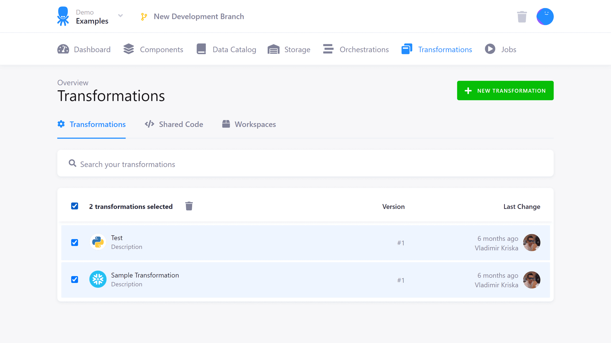 Support for Deleting Multiple Configurations