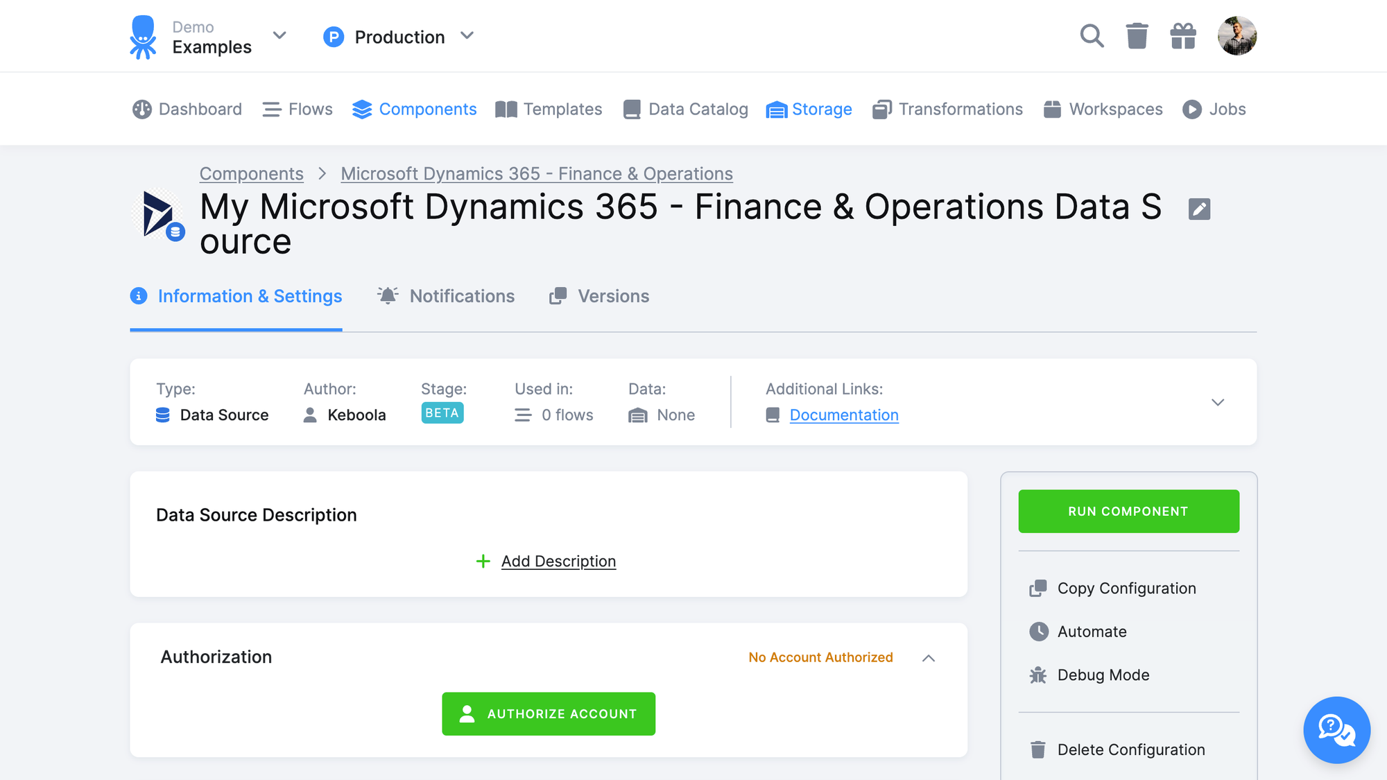 New Data Source for MS Dynamics 365 for Finance & Operations