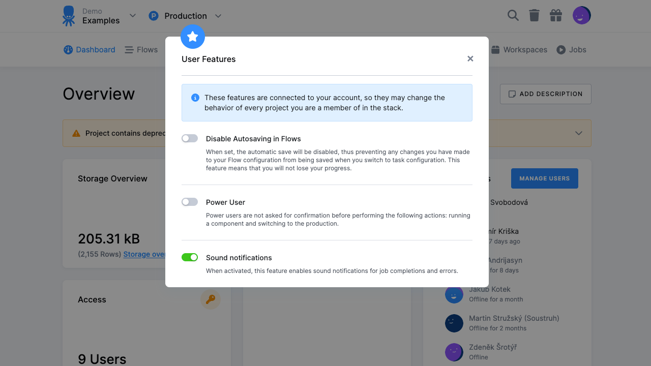 Turn Sound Notifications On or Off