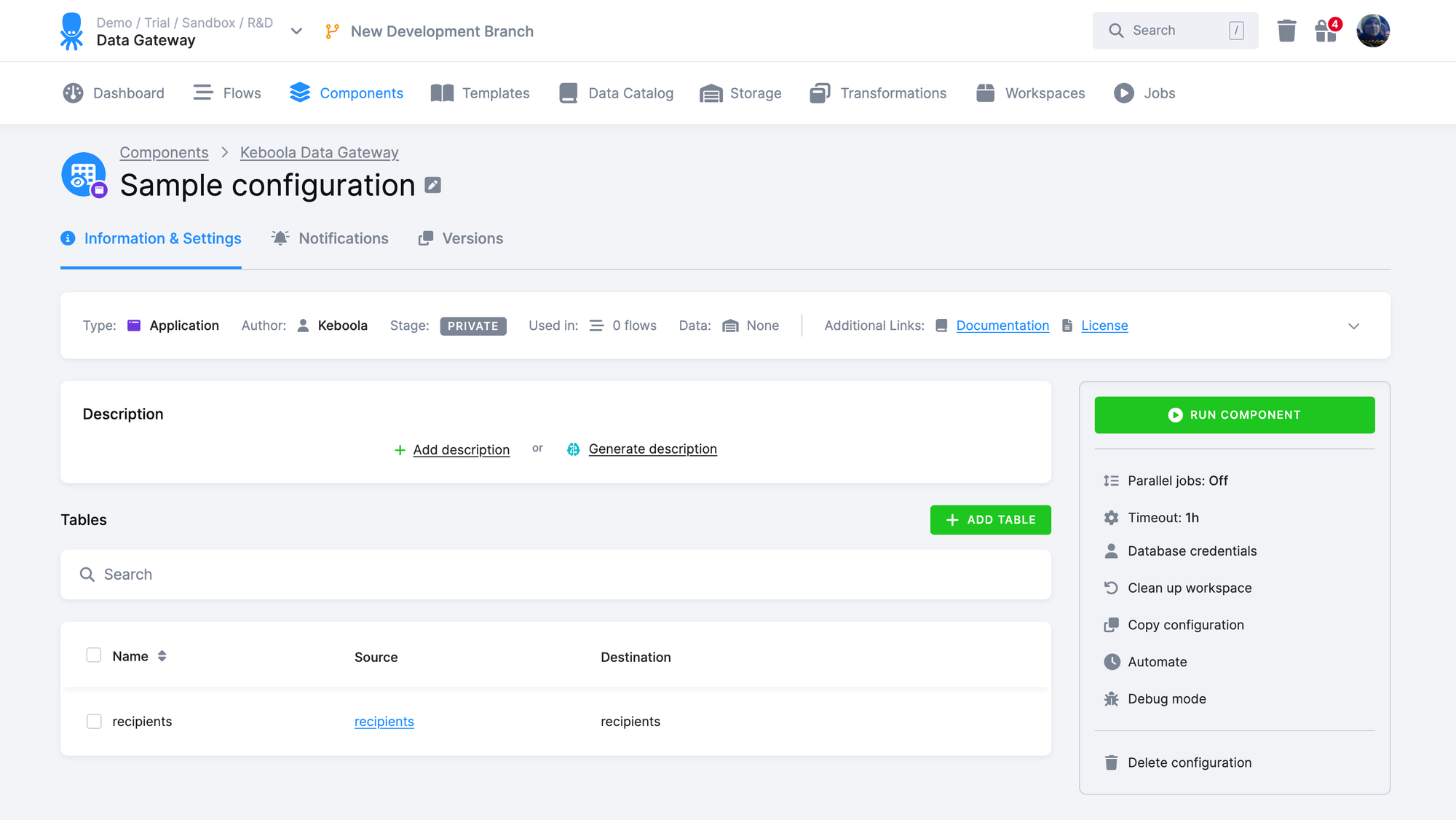 Introducing Data Gateway Component