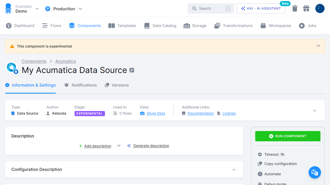 New Acumatica ERP Connector