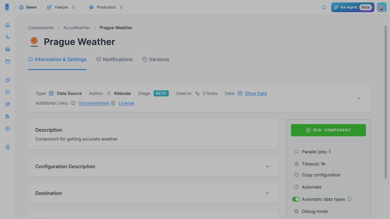 New AccuWeather Extractor