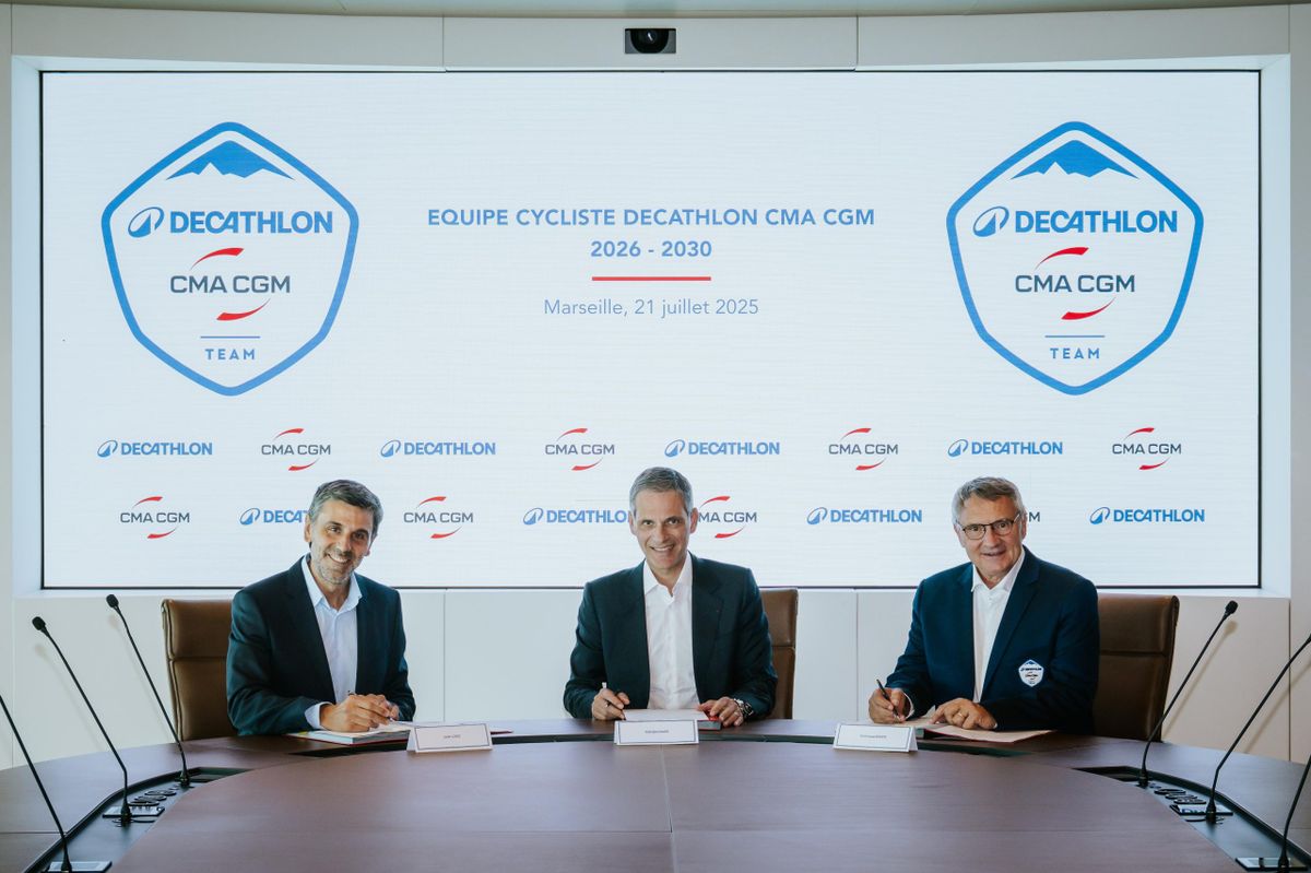 O nouă echipă PRO din 2026: DECATHLON CMA CGM