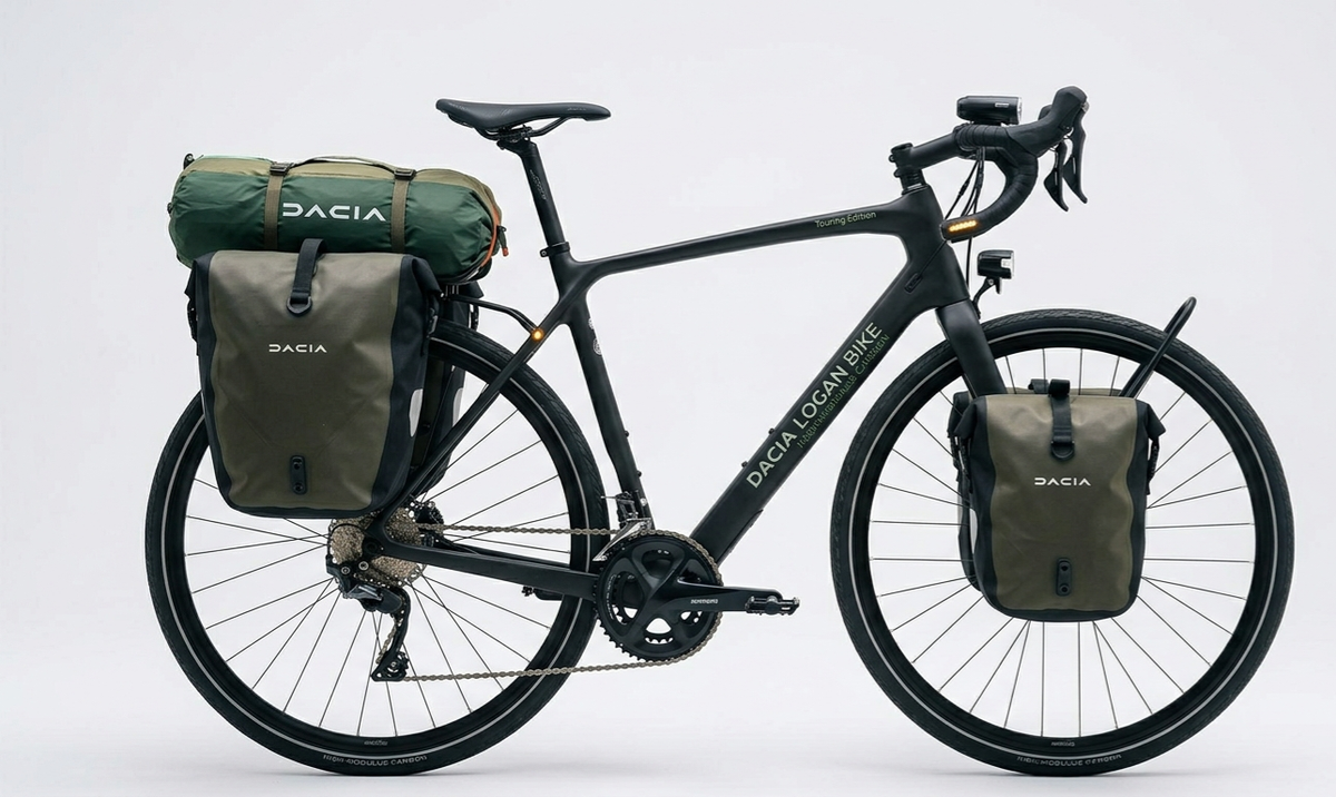 Dacia anunță Logan Bike, bicicletă de touring cu cadrul de carbon