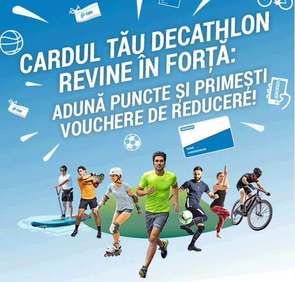 Decathlon a relansat programul de fidelitate