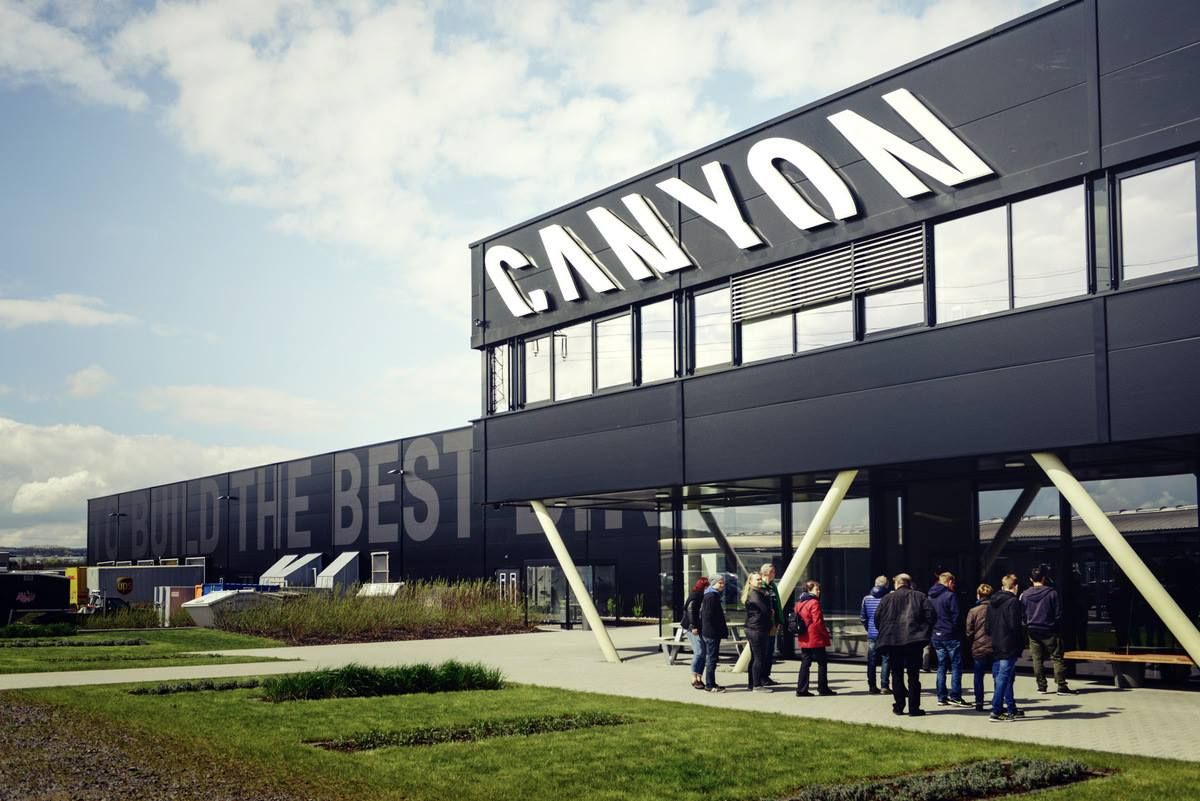 Fabrica de biciclete Canyon