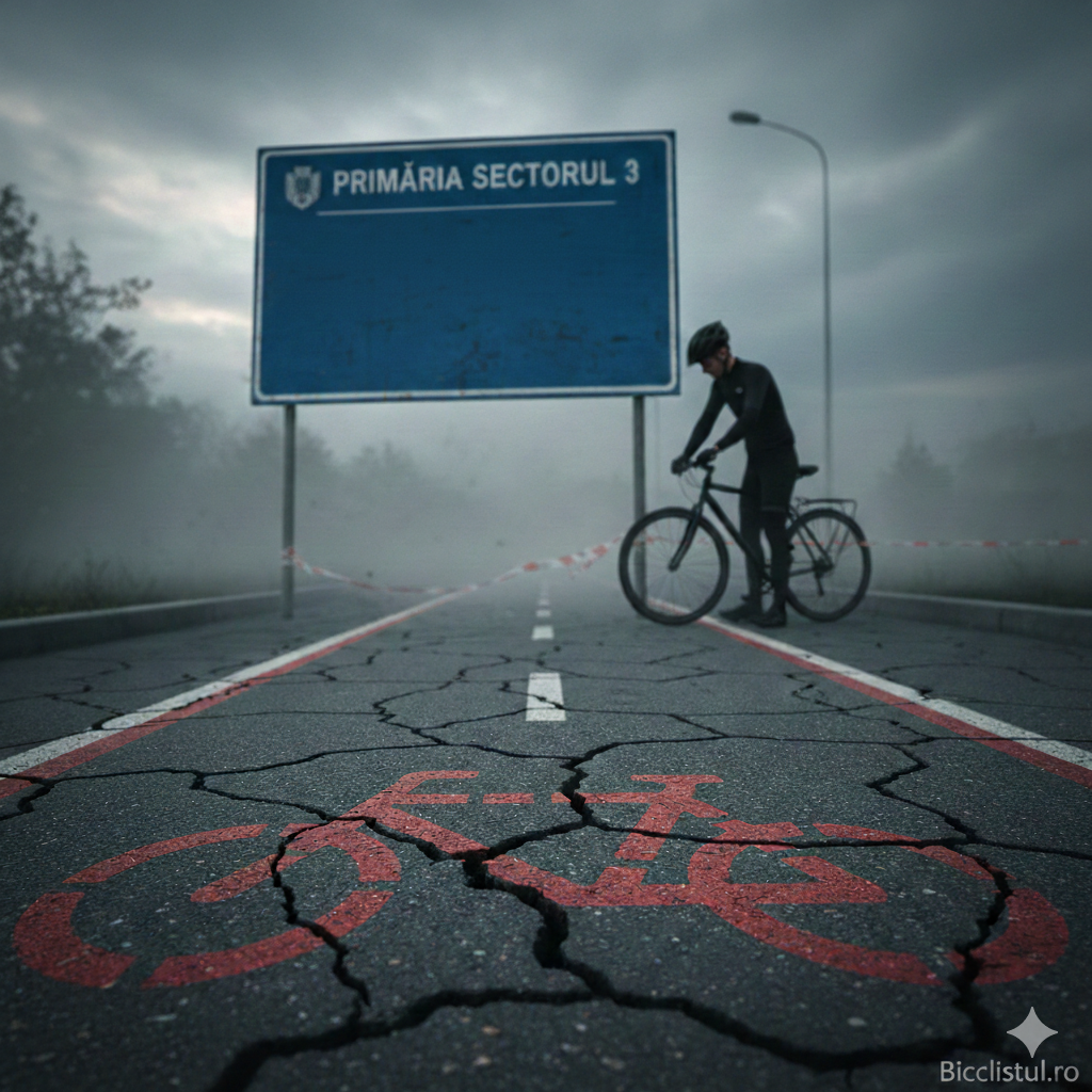 Primăria sector 3 anulează licitația pentru 115 km de piste de biciclete