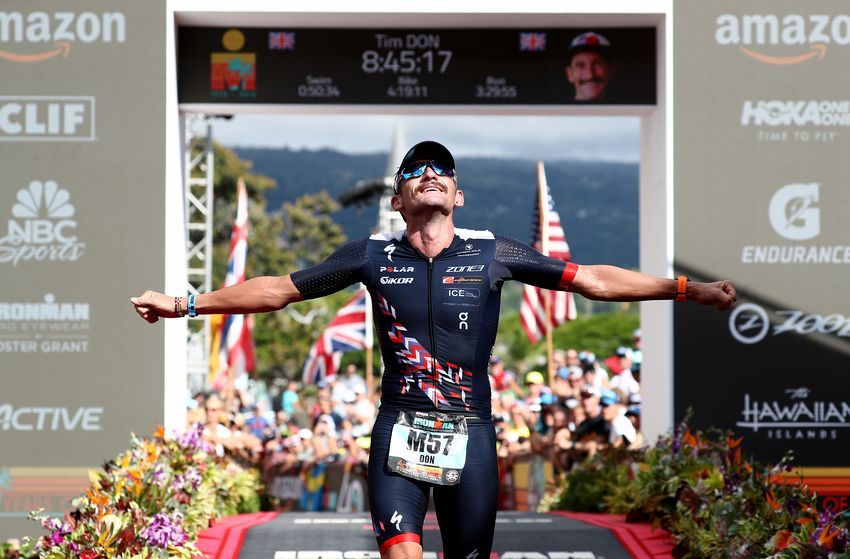 Tim Don - finish IRONMAN World Championship