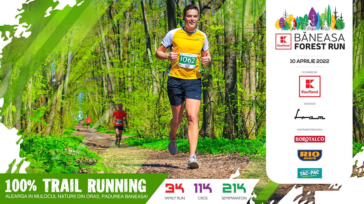 Băneasa Forest Run după o pauză de doi ani: peste 1.300 de participanți la ediția 2022