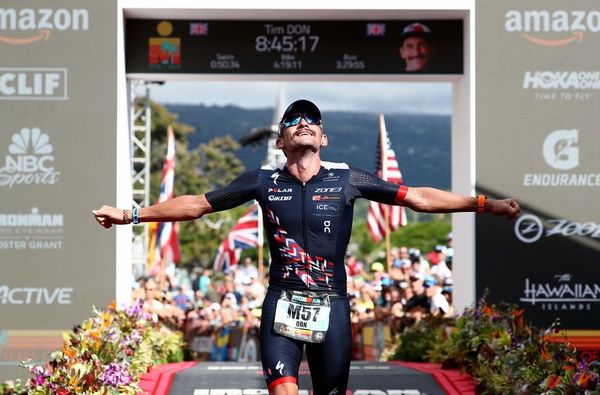 Tim Don - finish IRONMAN World Championship