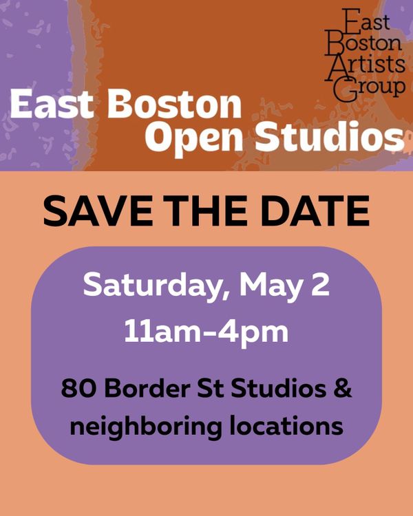 May 2nd: East Boston Open Studios
