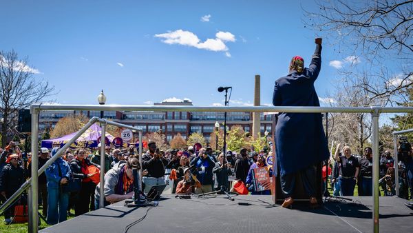 May Day rally in Eastie sets the stage for a new coalition of airport workers