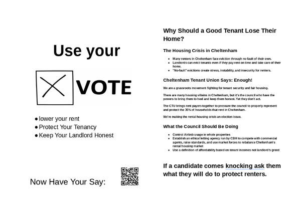 Help Grow Our Movement: Support CTU's Next Leaflet Campaign