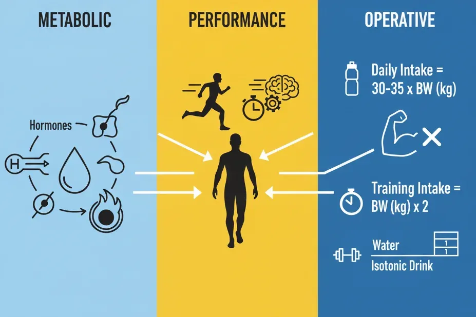 The Water Formula: How to Drink Correctly for Optimal Body Composition and Better Training