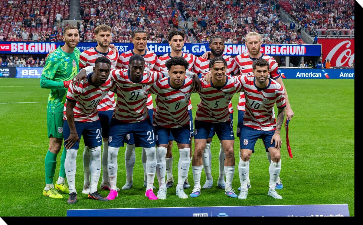 TEAM USA WON THEIR GROUP FOR THE FIRST TIME IN 16 YEARS