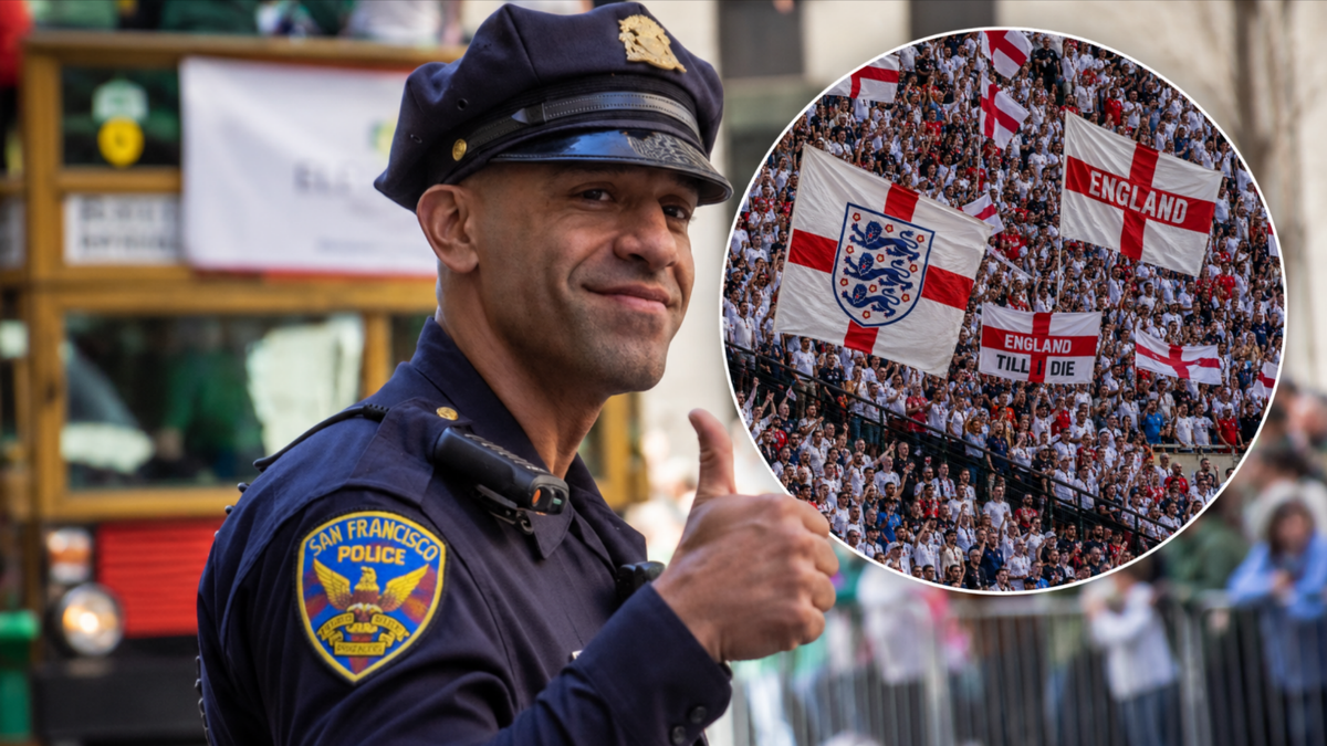US Police Officers Praise England Fans For Excellent Behavior At The World Cup