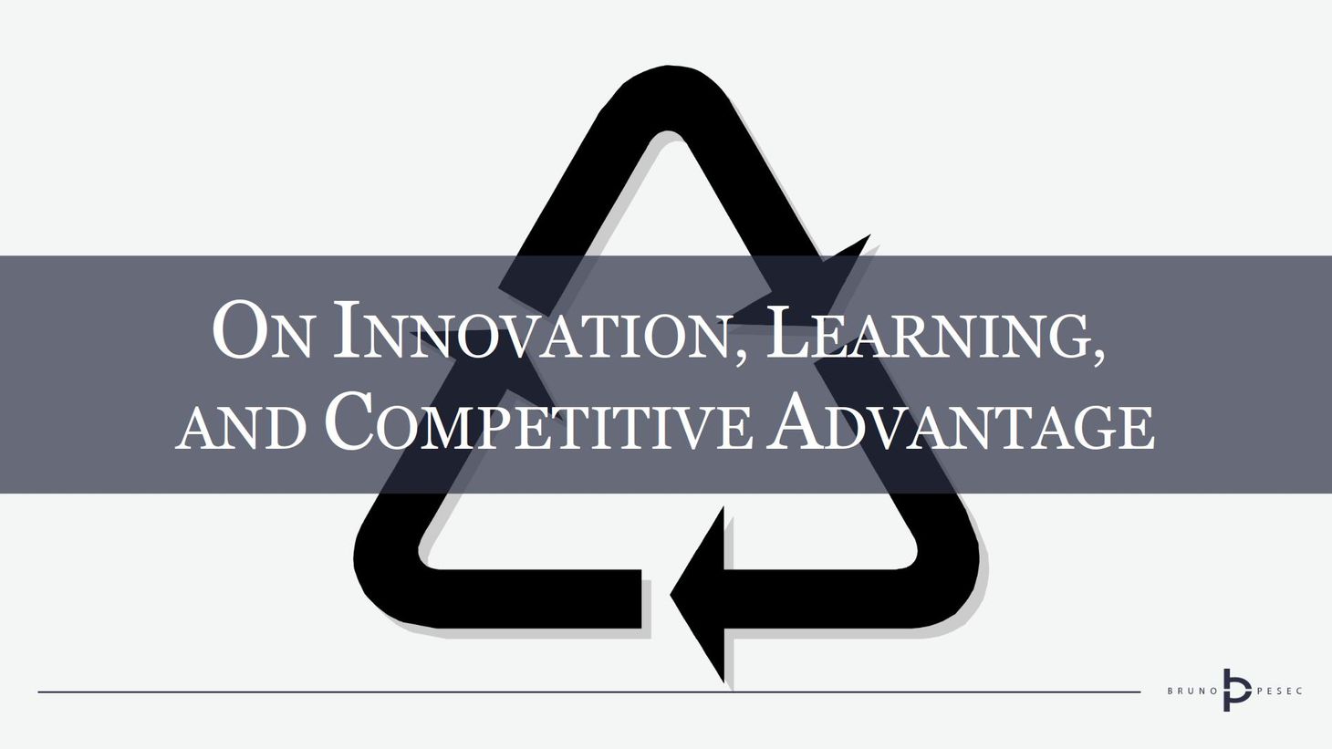 On innovation, learning, and competitive advantage