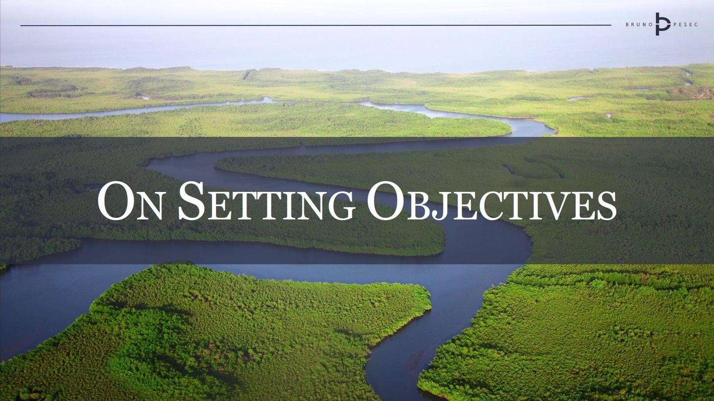 On setting objectives