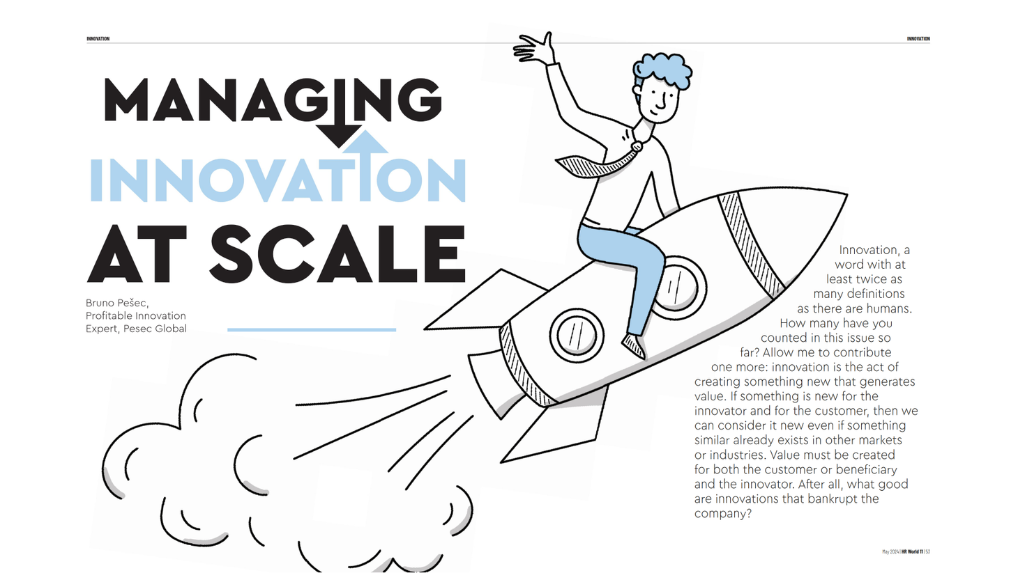 Managing innovation at scale