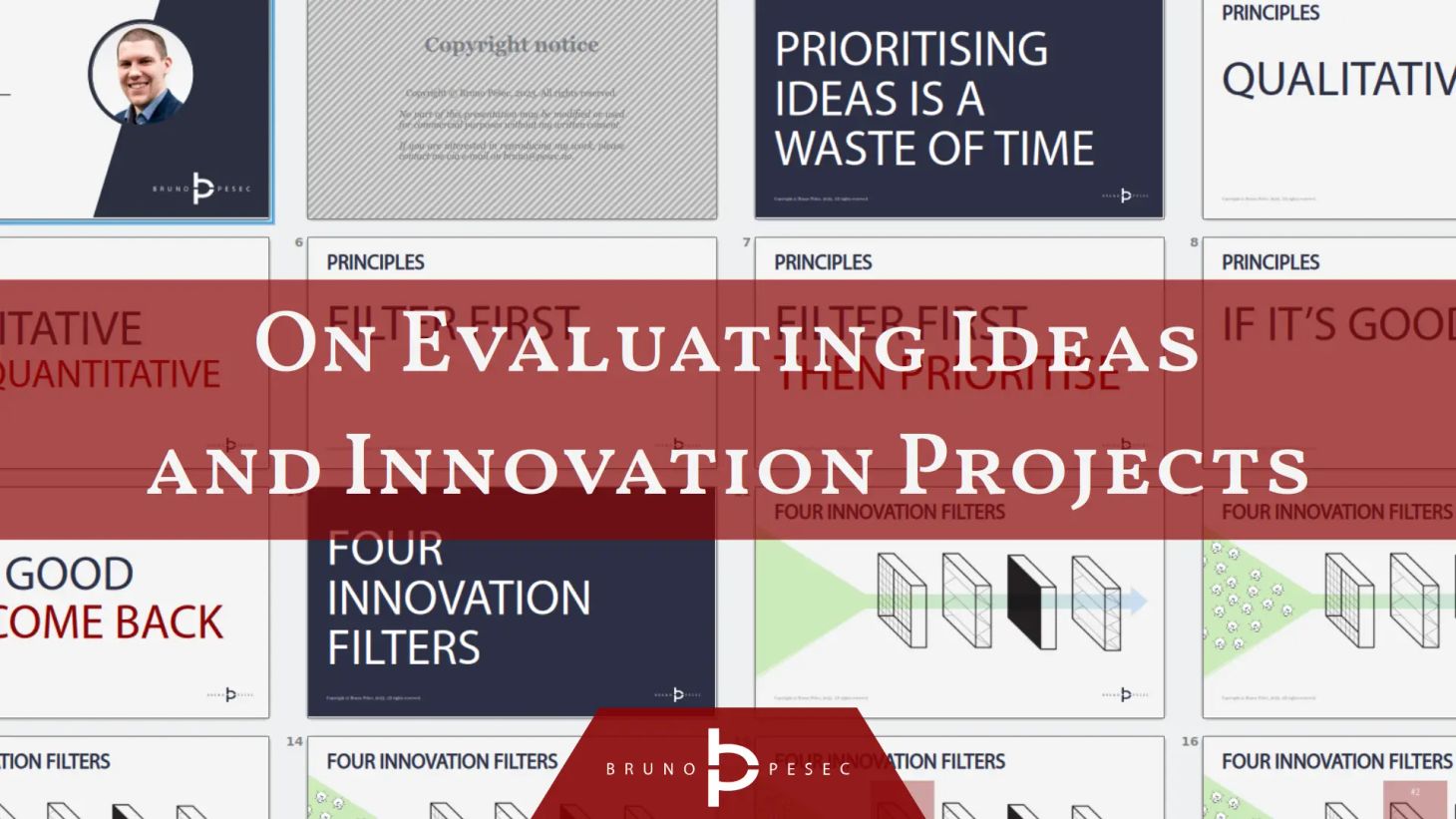 On evaluating ideas and innovation projects