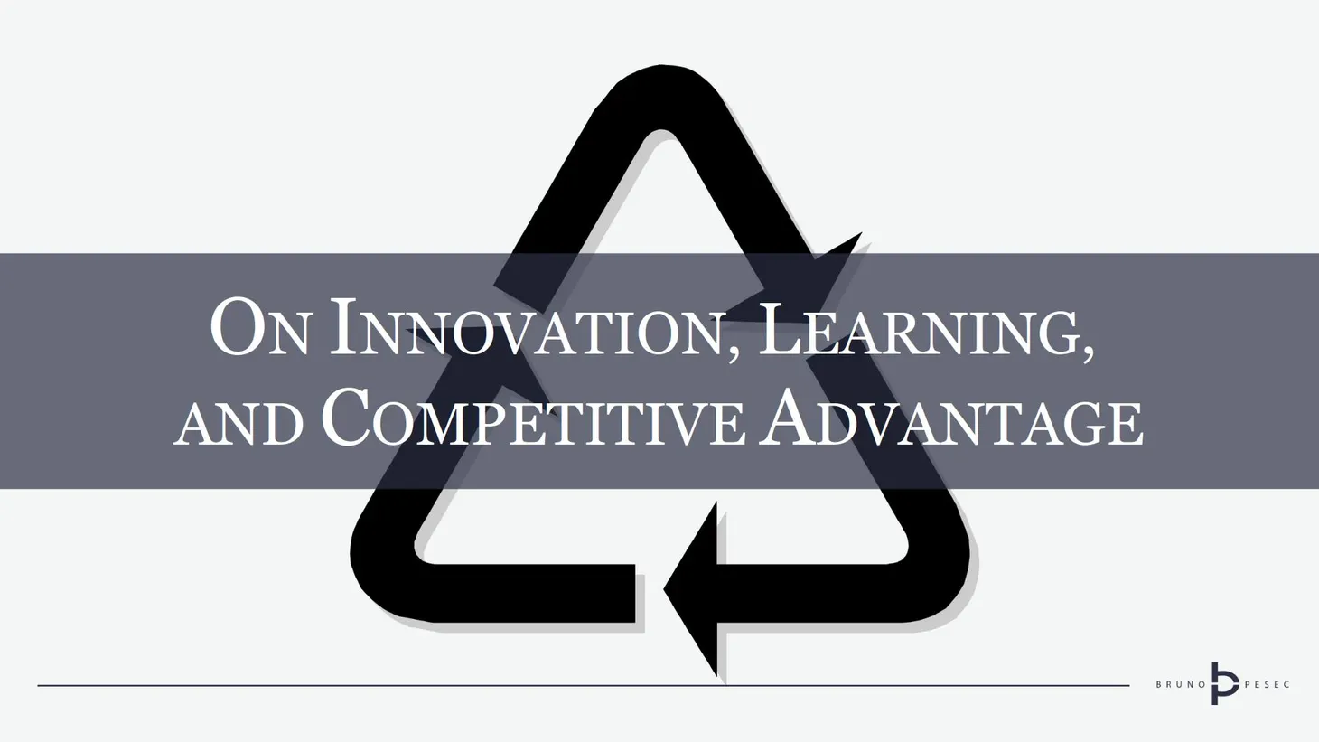 On innovation, learning, and competitive advantage