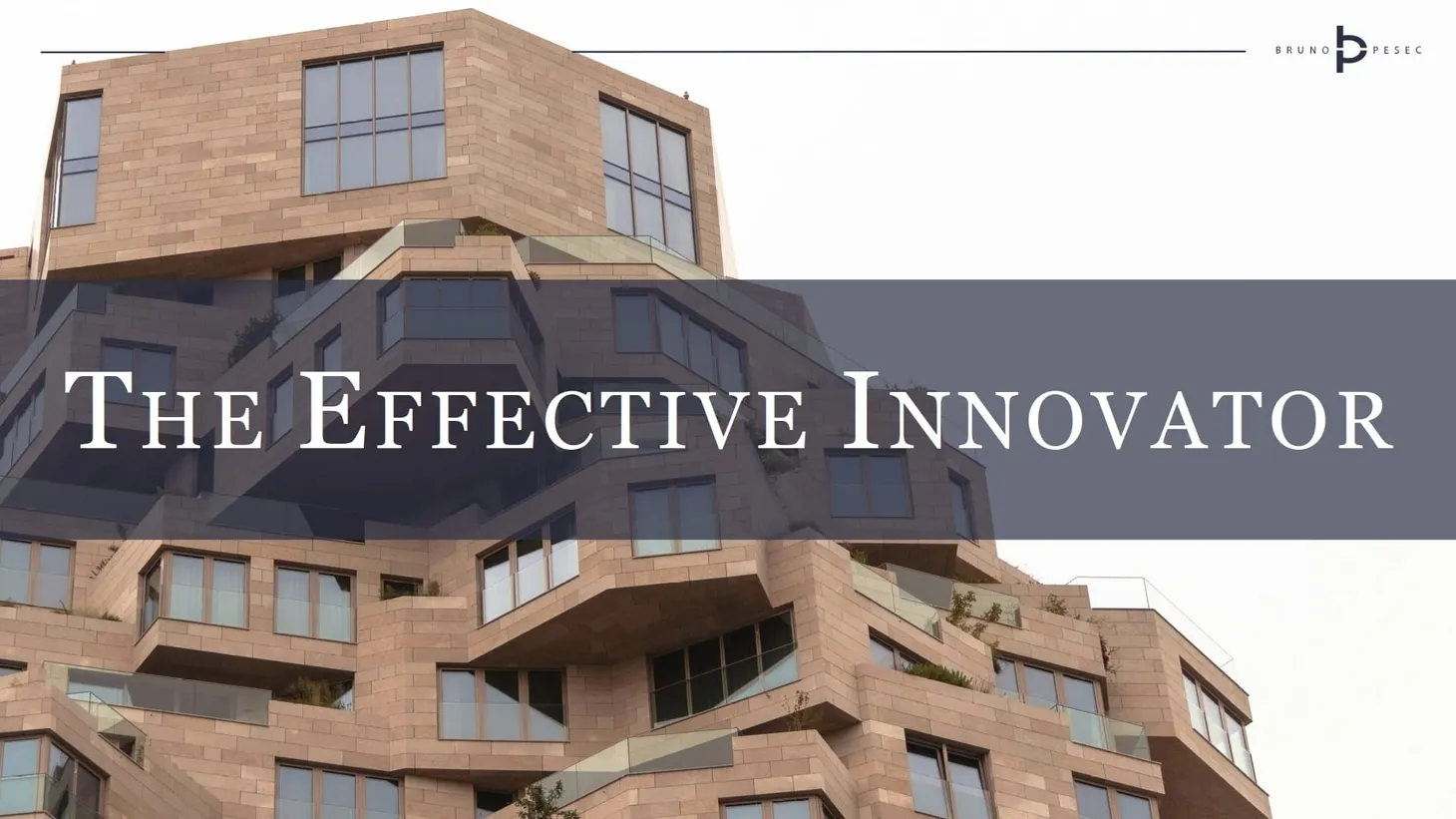 The effective innovator