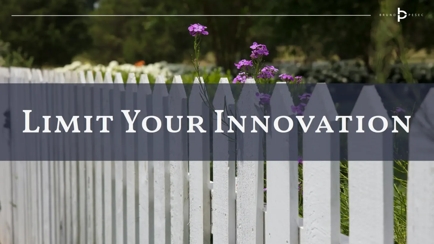 Limit your innovation
