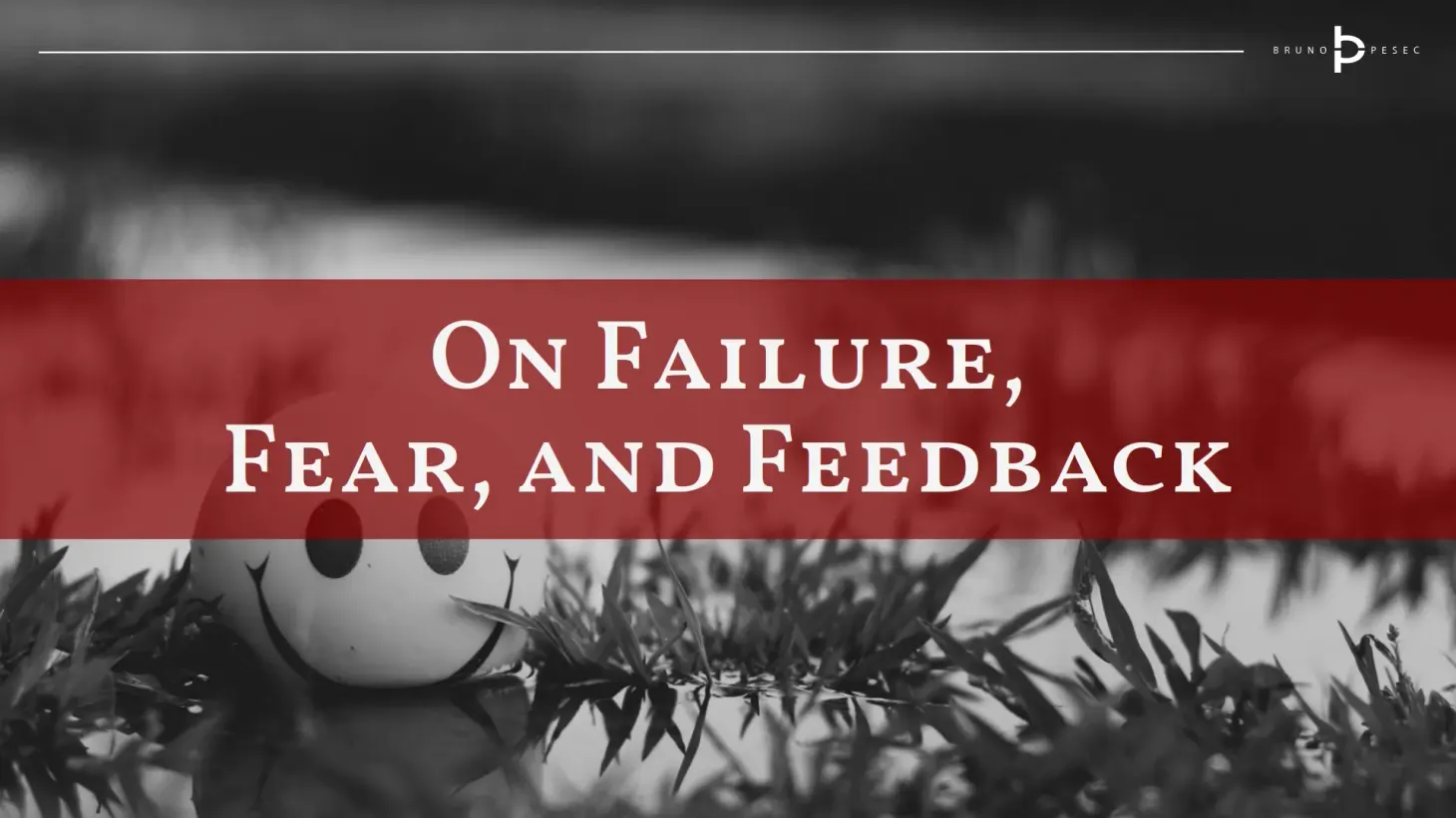 On failure, fear, and feedback