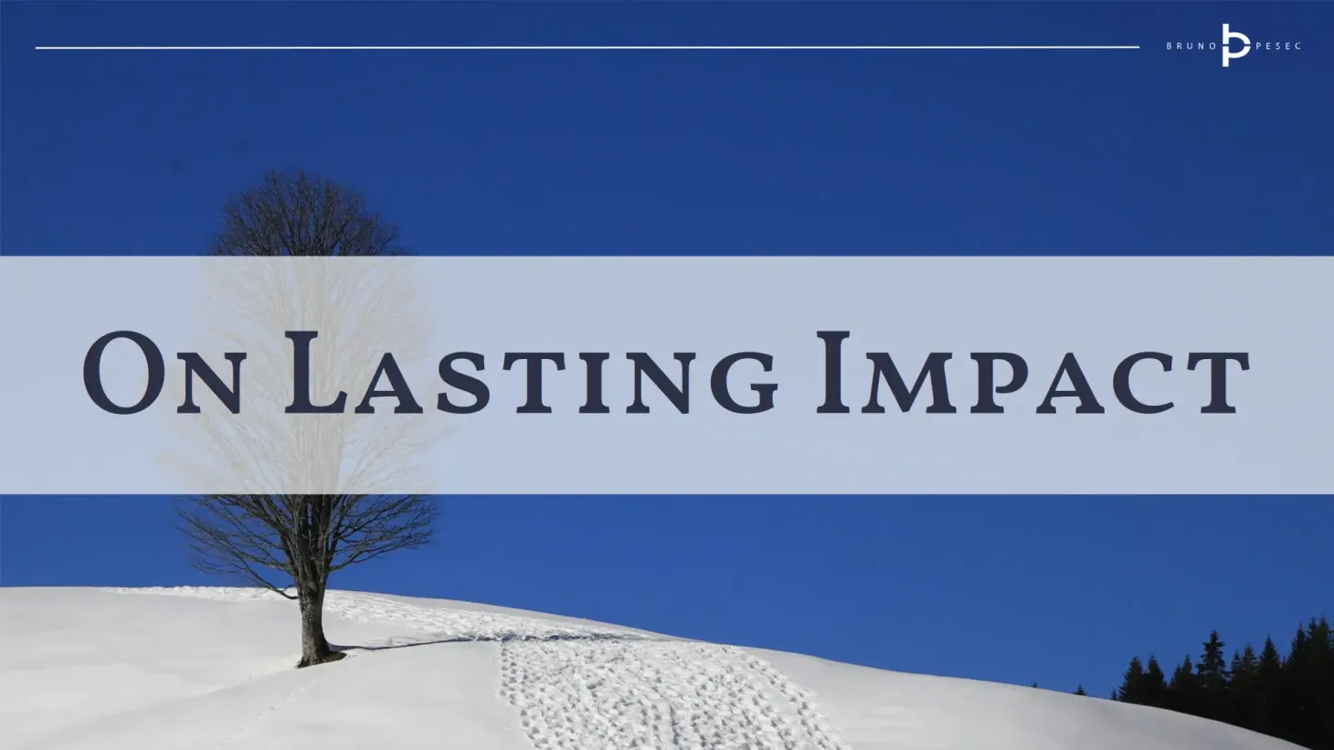On lasting impact