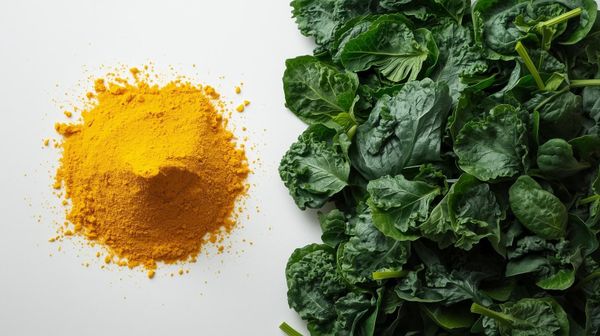 synthetic yellow powder vs leaf greens- menadione sodium bisulfite - synthetic vitamin K in dog food.