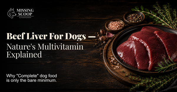 Beef liver for Dogs. Freeze dried organ meat for dogs