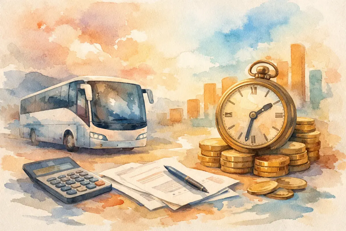 Como calcular custo por hora fretada