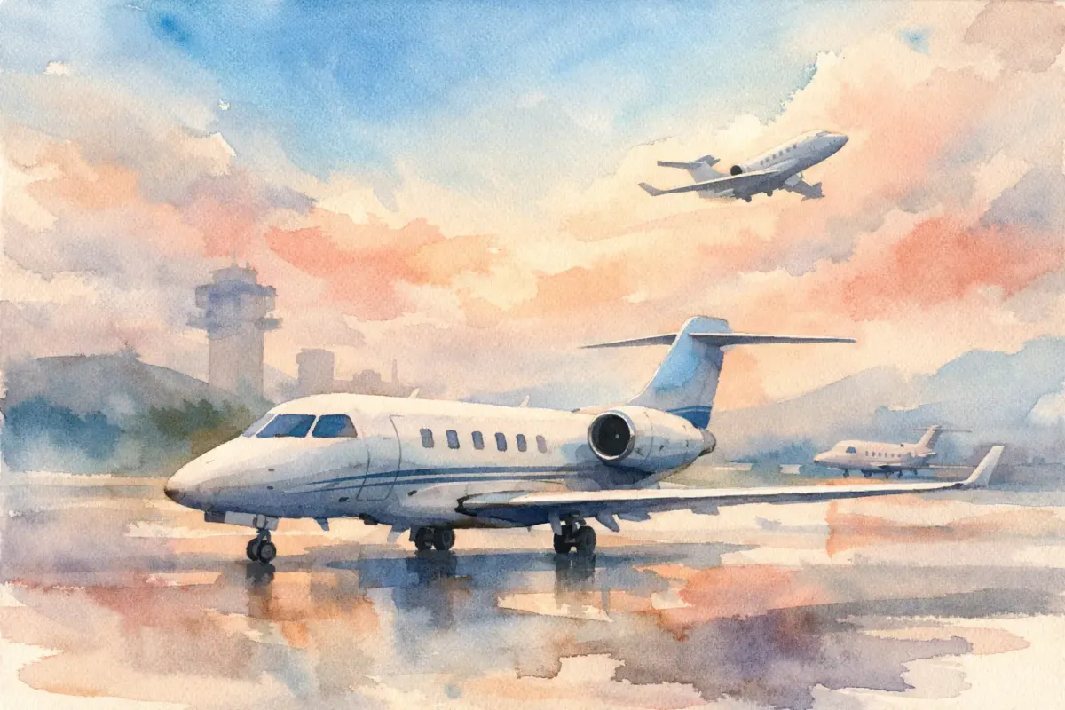 Empresas de leasing de jatos privados