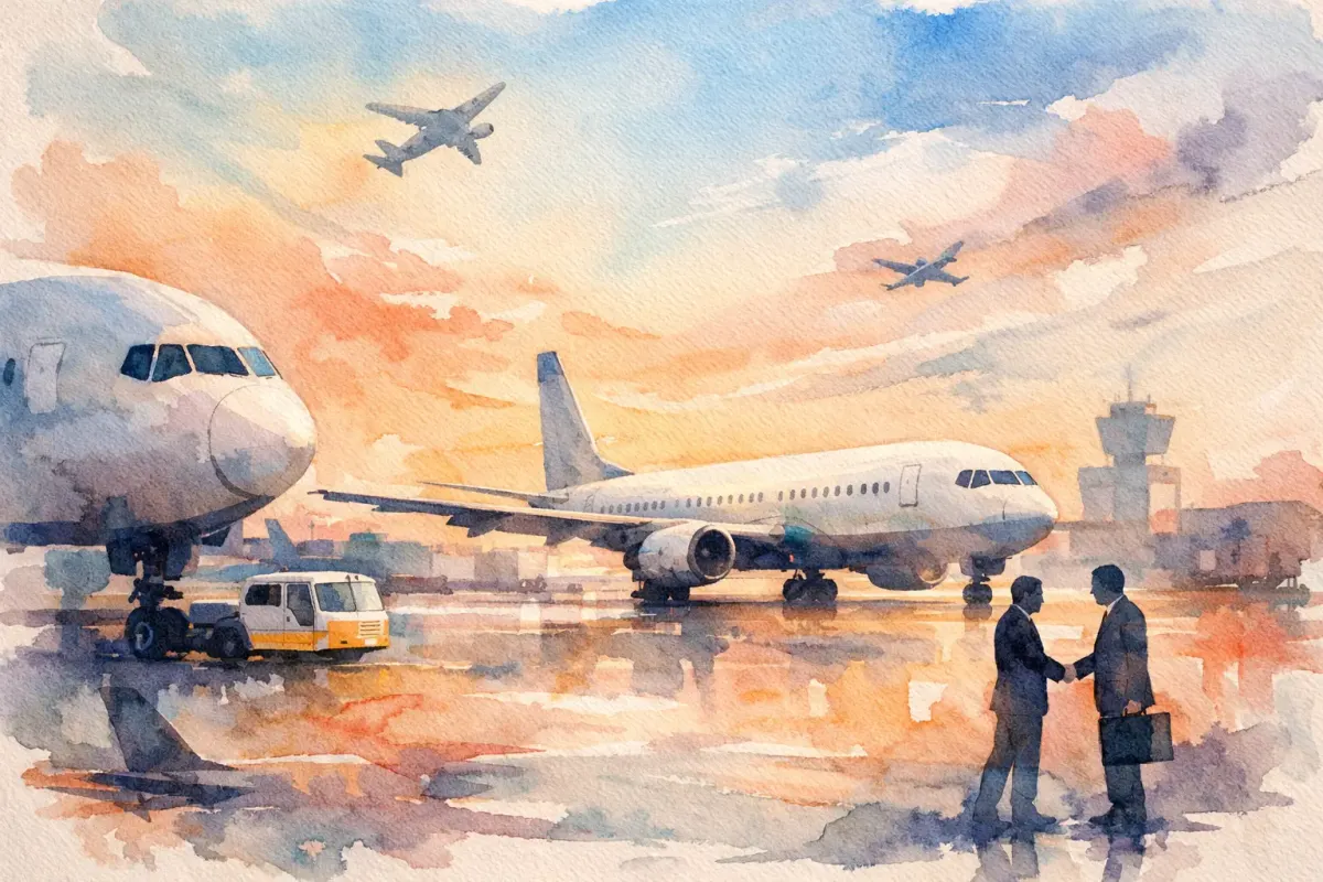 Exemplo de estrutura de leaseback na aviação
