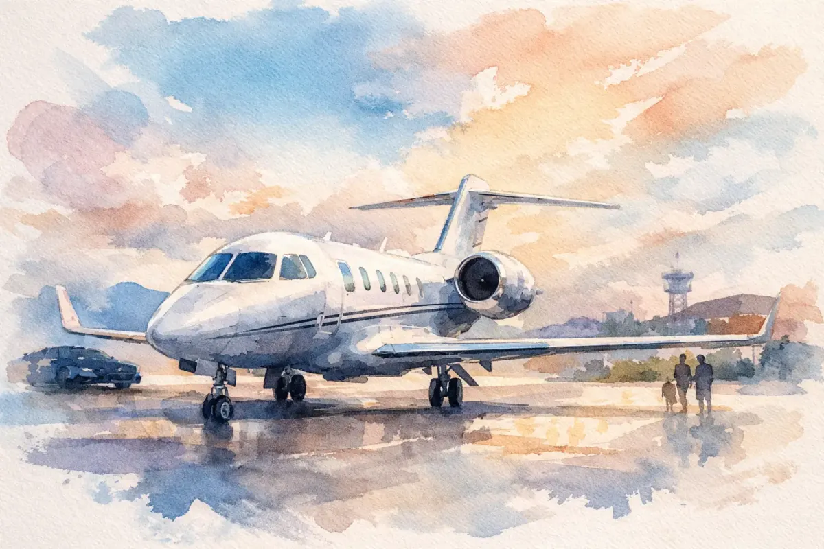Leasing de jato privado vale a pena?