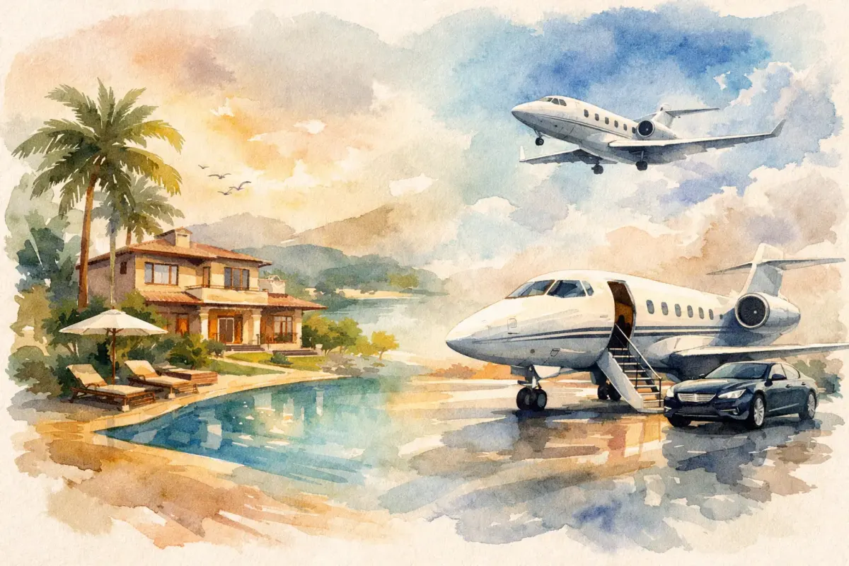 Propriedade fracionada vs charter executivo