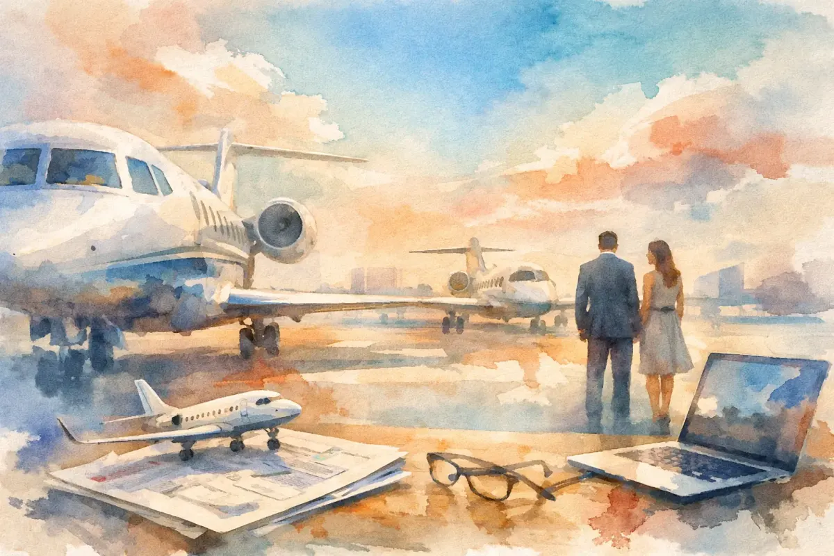 Como escolher leasing aeronáutico corporativo