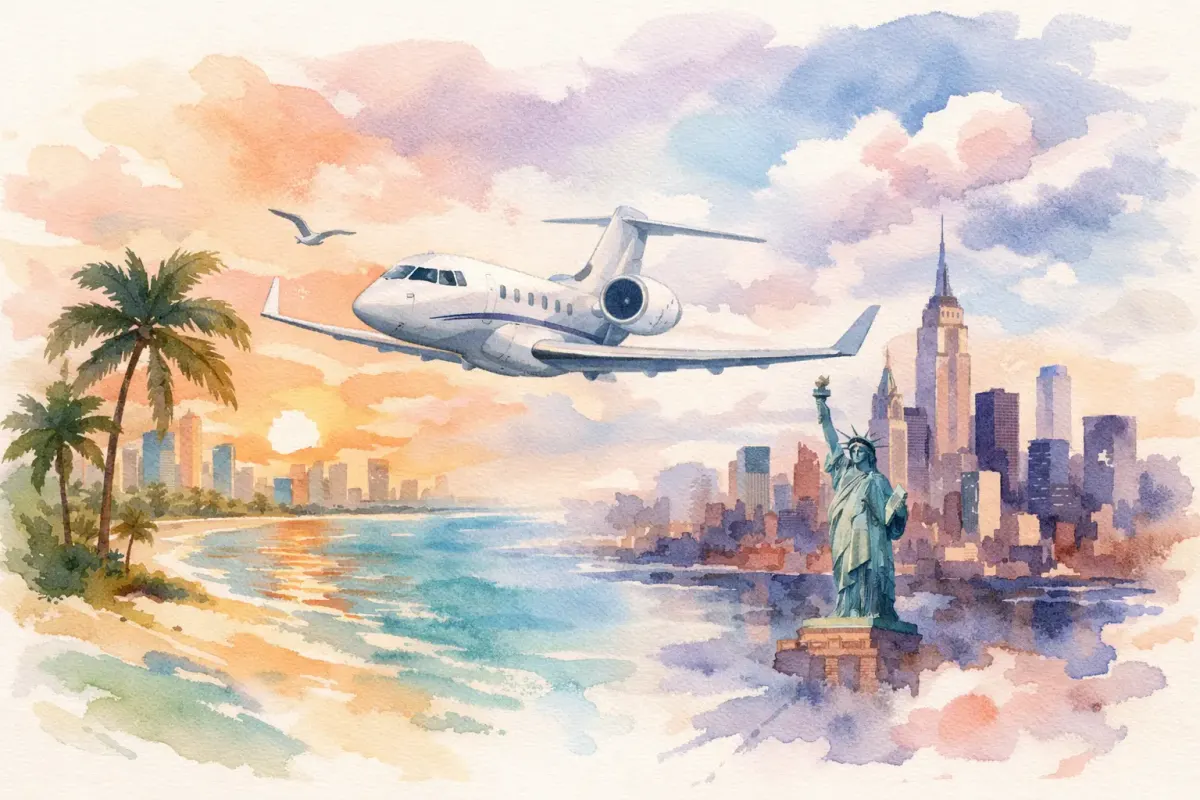 Rota executiva Miami Nova York vale a pena?