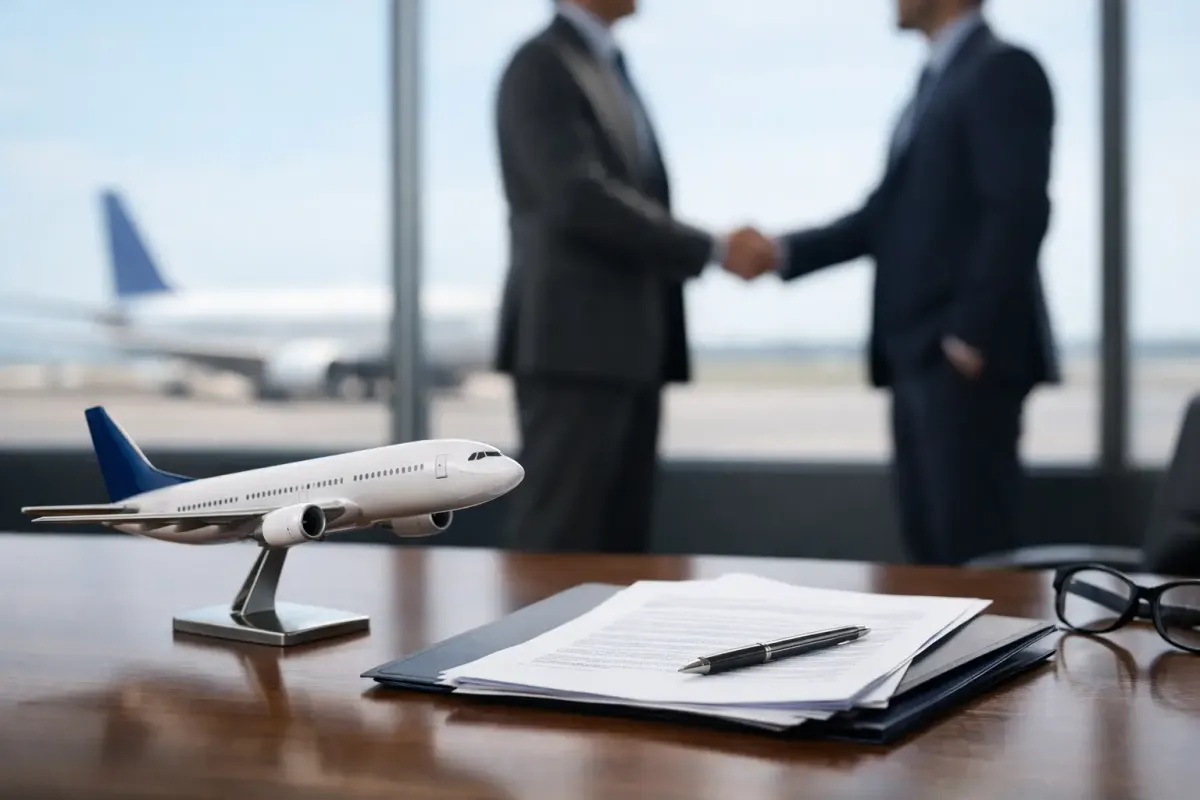 Caso leasing aeronáutico em contratos privados