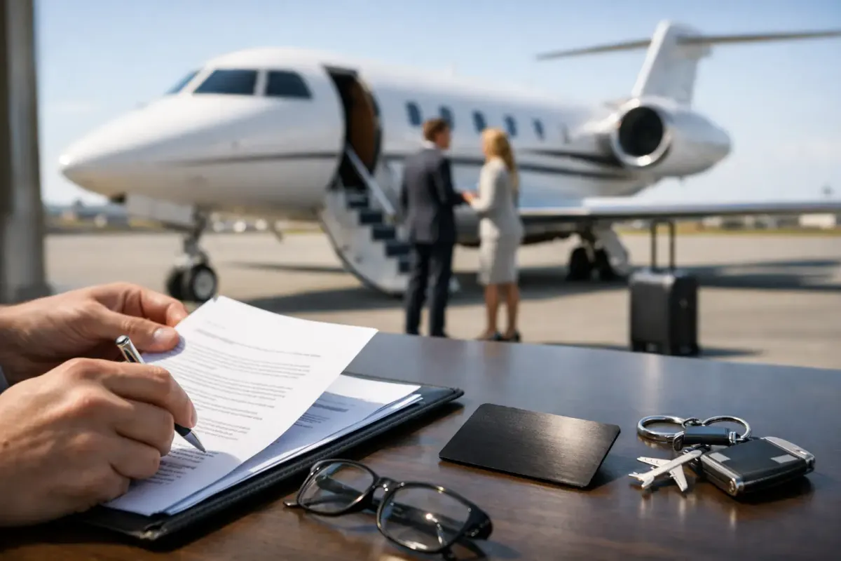 Como avaliar contrato de jet card sem surpresas
